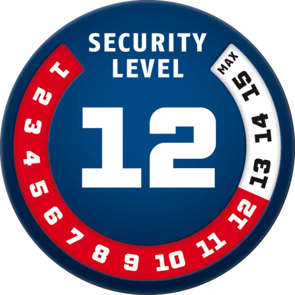 Abus GRANIT PLUS 640 Fahrradschloss RED – Bild 3