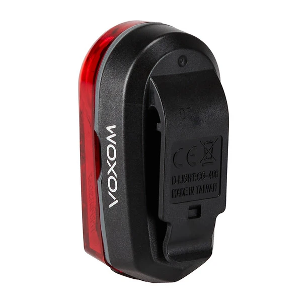 Voxom RÜCKLICHT LH5 , INKL. 2X AAA BATTERIEN 5 LUMEN Fahrradbeleuchtung UNI – Bild 2