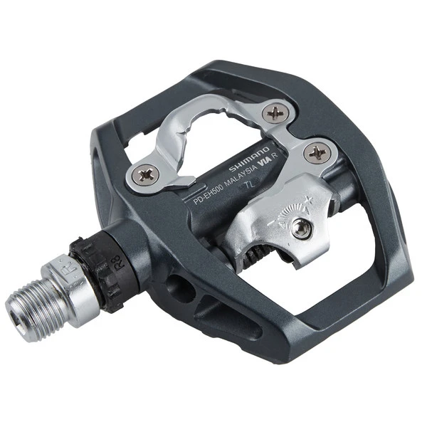 Shimano PEDAL PD-EH500 DUNKELGRAU Pedale NOCOLOR – Bild 2