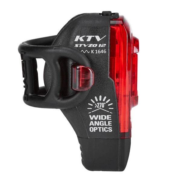 Lezyne KTV DRIVE REAR STVZO Fahrradbeleuchtung SCHWARZ – Bild 3