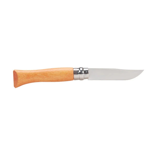 Opinel CARBON NICHT ROSTFREI BLISTER Klappmesser BUCHE – Bild 2