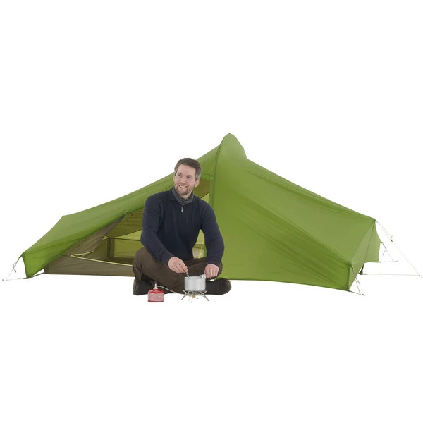 Vaude LIZARD SEAMLESS 2-3P Tunnelzelt CRESS GREEN – Bild 3