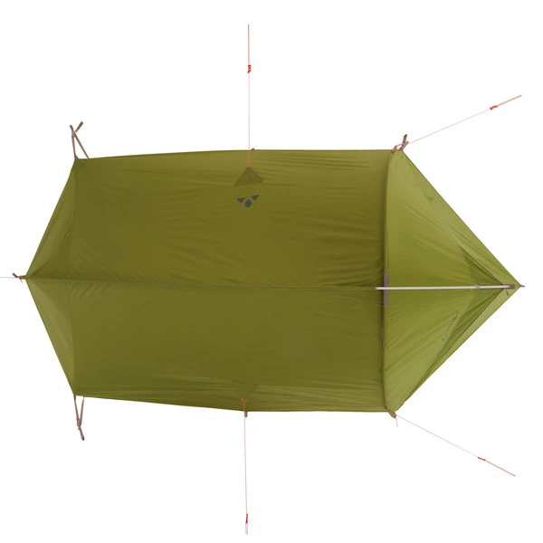 Vaude TAURUS 3P Kuppelzelt MOSSY GREEN – Bild 4
