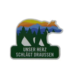 REFLECTIVE Berlin REFLECTIVE BÄR HERZ SCHLÄGT DRAUßEN Fahrradzubehör NOCOLOR